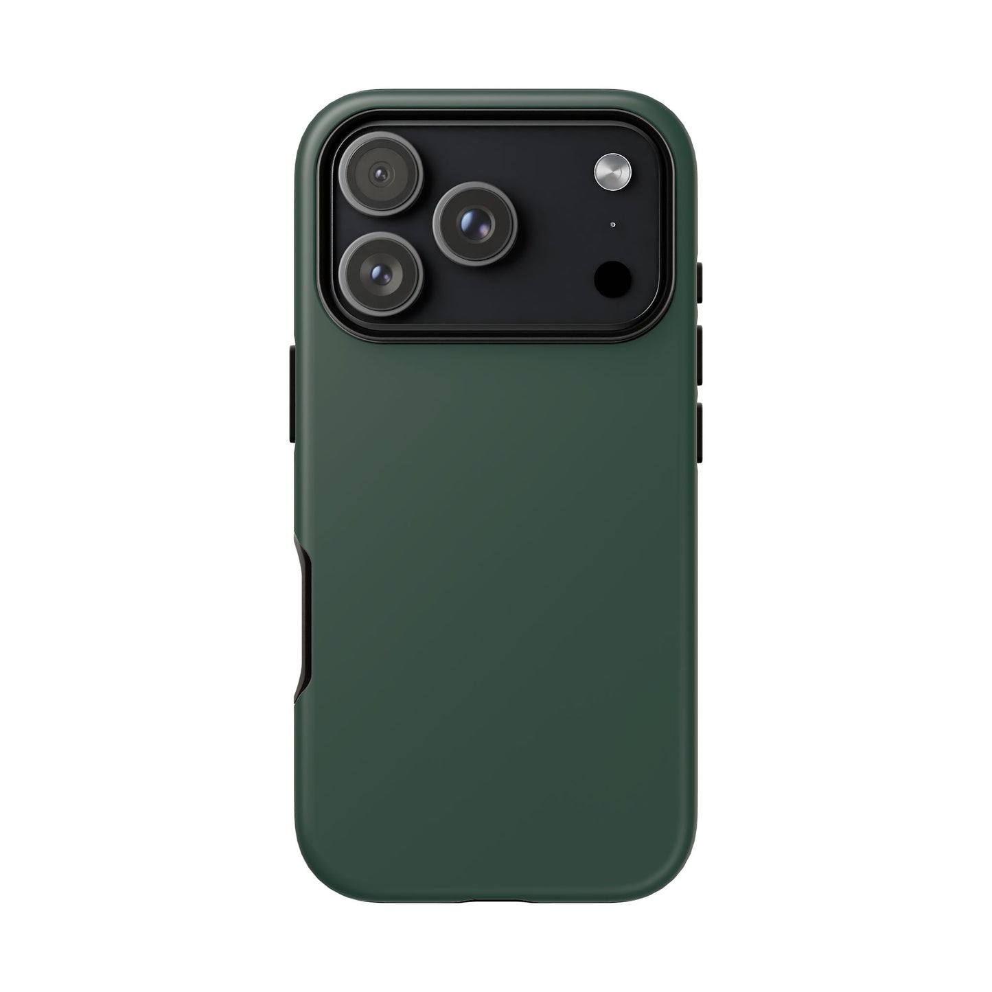 Bottle Green Deep Heritage Check iPhone Case | Luxury Protective Phone Cover