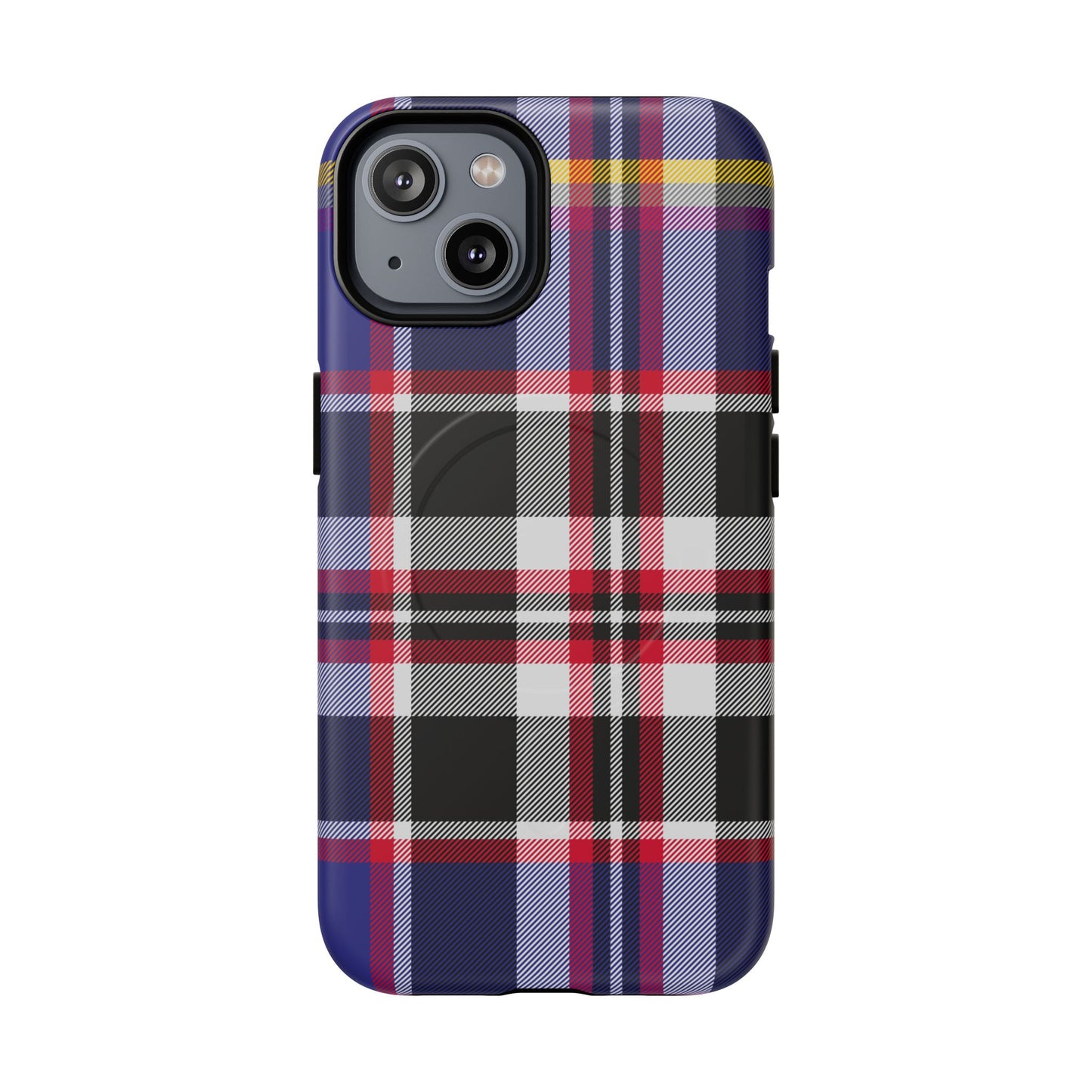 Queen Mary RMS Maritime Tartan MagSafe® iPhone Case | Luxury Magnetic Phone Cover