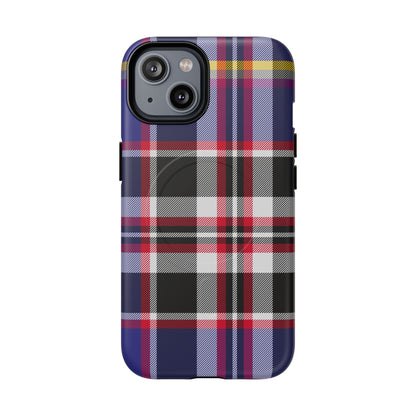 Queen Mary RMS Maritime Tartan MagSafe® iPhone Case | Luxury Magnetic Phone Cover