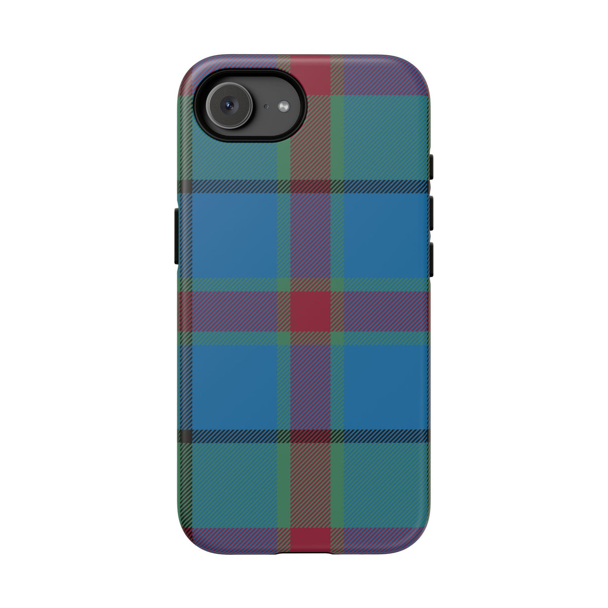 Orkney Island Heritage Tartan iPhone Case | Dual-Layer Matte Protective Cover