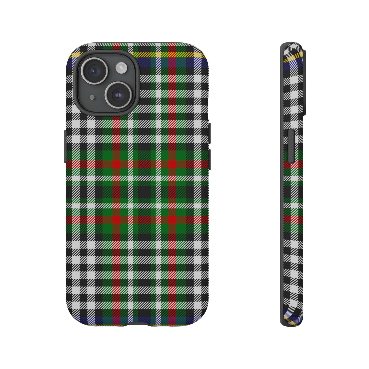 Abbotsford Check Estate Tartan iPhone Case | Luxury Protective Phone Cover