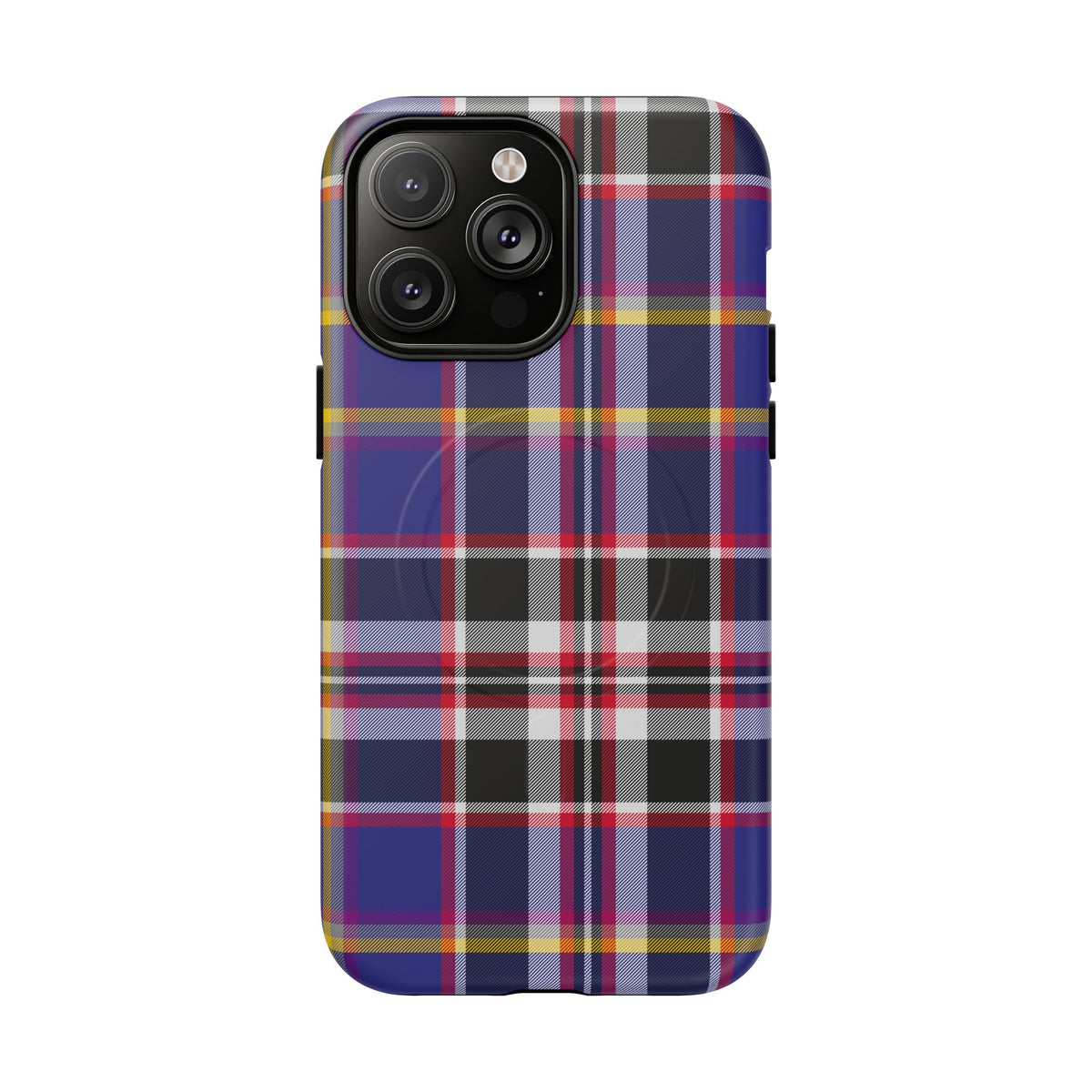 Queen Mary RMS Maritime Tartan MagSafe® iPhone Case | Dual-Layer Magnetic Protective Cover