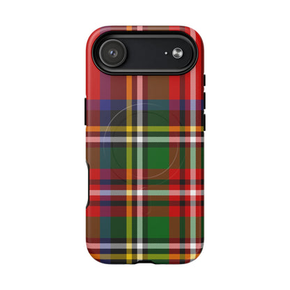 Royal Stewart Heritage Tartan MagSafe® iPhone Case | Luxury Magnetic Phone Cover