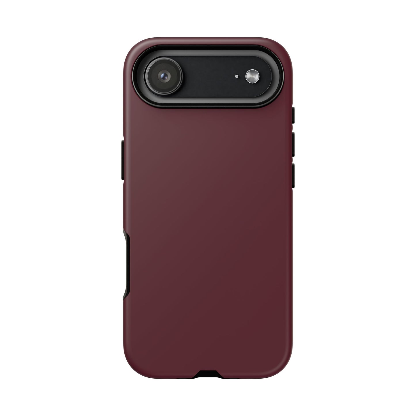 Oxblood Deep Heritage Check iPhone Case | Luxury Protective Phone Cover