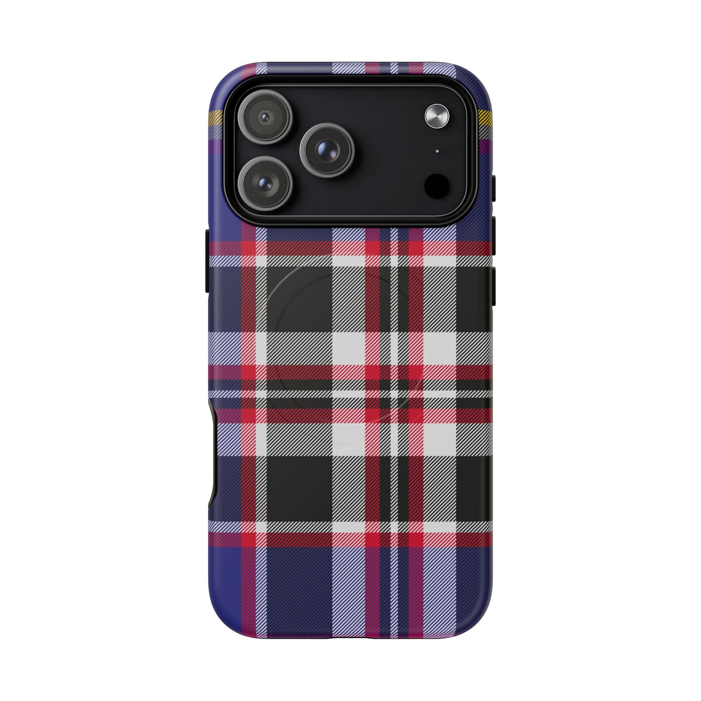 Queen Mary RMS Maritime Tartan MagSafe® iPhone Case | Luxury Magnetic Phone Cover