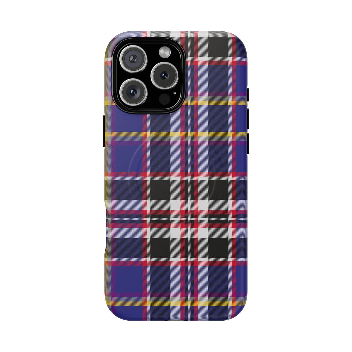 Queen Mary RMS Maritime Tartan MagSafe® iPhone Case | Dual-Layer Magnetic Protective Cover