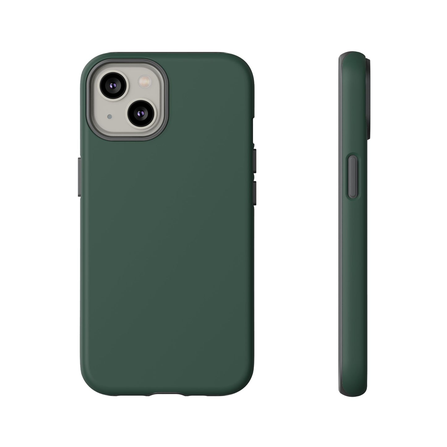 Bottle Green Deep Heritage Check iPhone Case | Luxury Protective Phone Cover