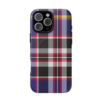 Queen Mary RMS Maritime Tartan MagSafe® iPhone Case | Luxury Magnetic Phone Cover