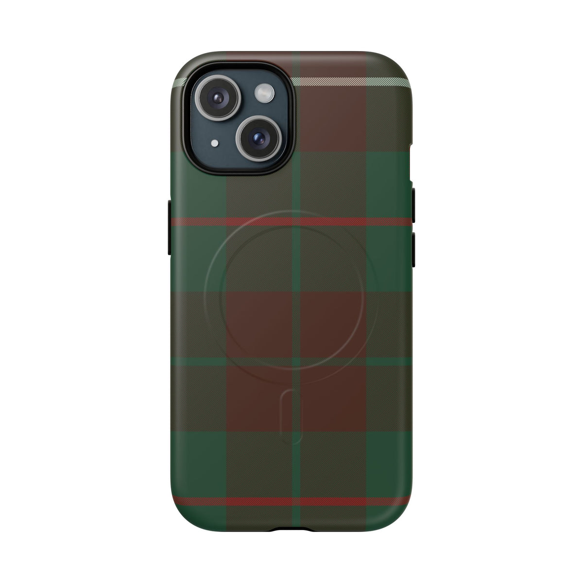 MacKinnon Hunting Traditional Tartan MagSafe® iPhone Case | Dual-Layer Magnetic Protective Cover