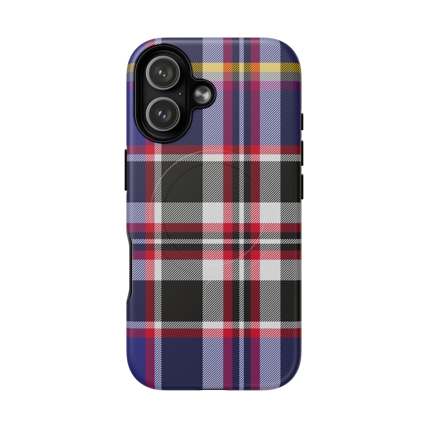 Queen Mary RMS Maritime Tartan MagSafe® iPhone Case | Luxury Magnetic Phone Cover