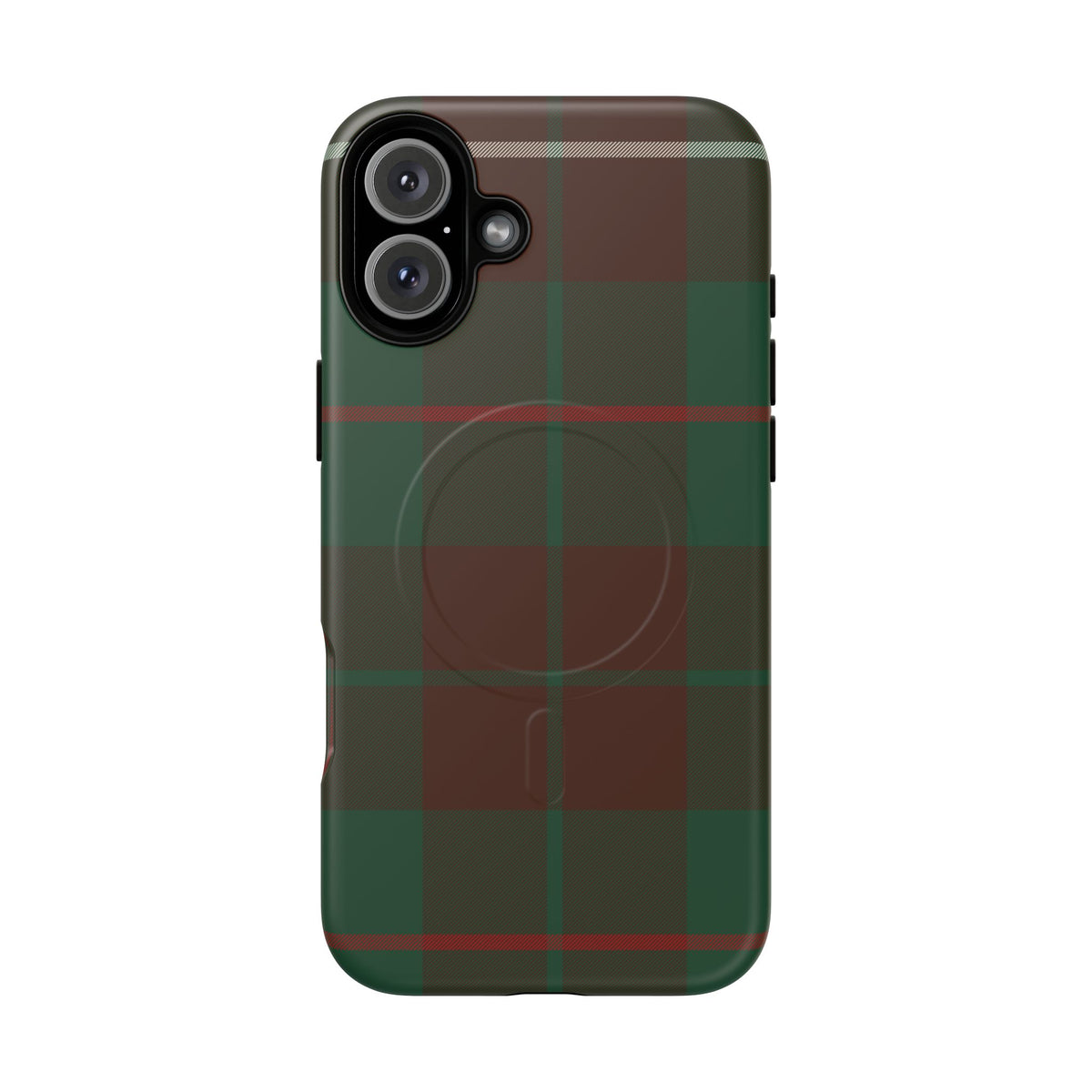 MacKinnon Hunting Traditional Tartan MagSafe® iPhone Case | Dual-Layer Magnetic Protective Cover