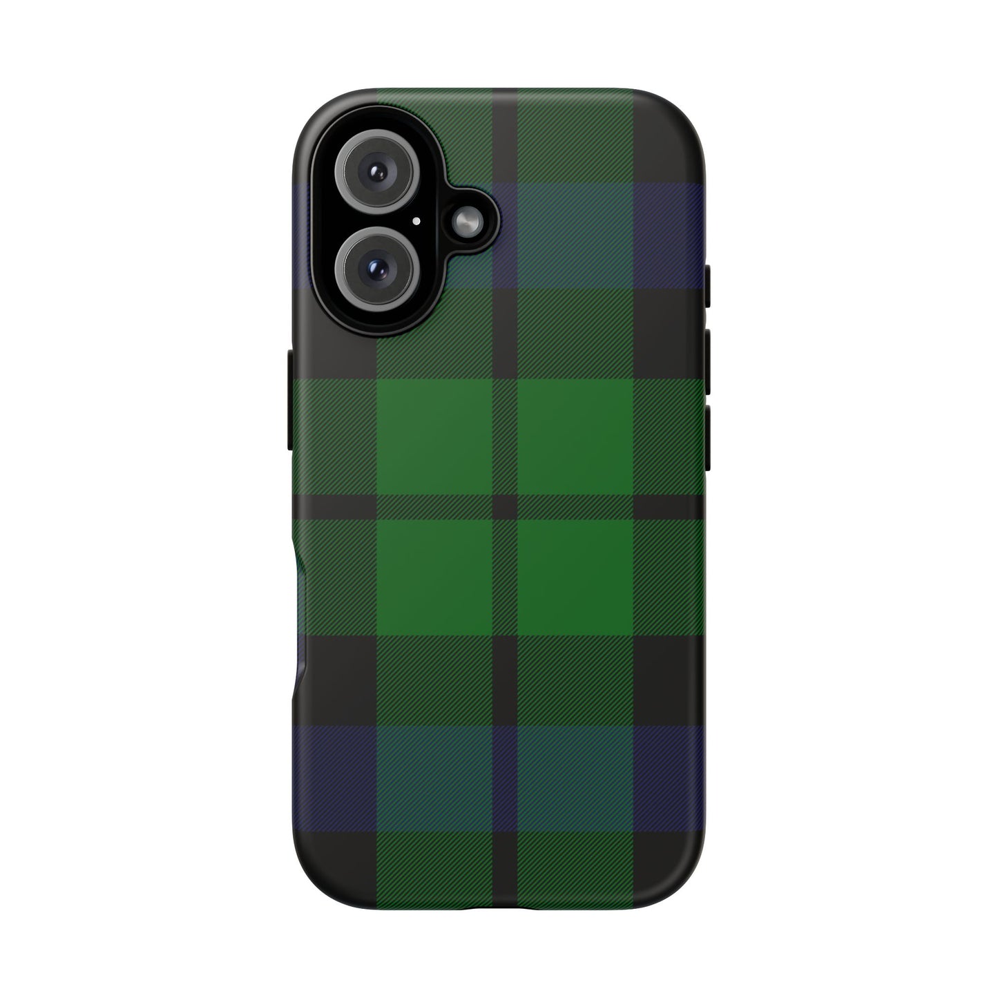 Black Watch Traditional Tartan iPhone Case | Luxury Protective Phone Cover