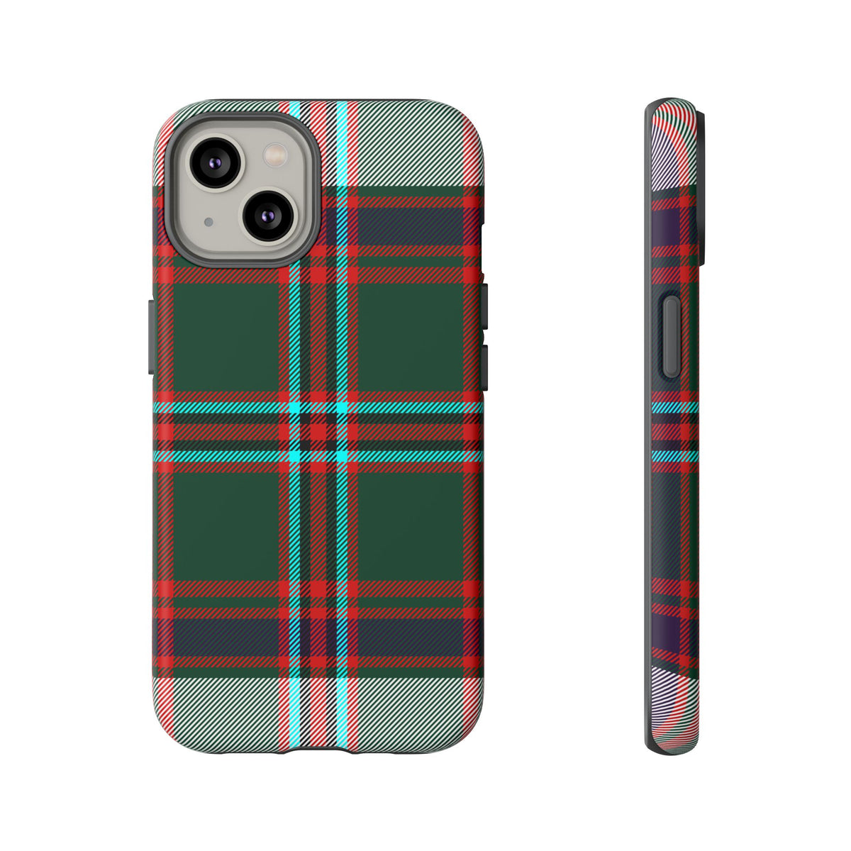 Stewart of Appin Dress Tartan iPhone Case | Dual-Layer Matte Protective Cover
