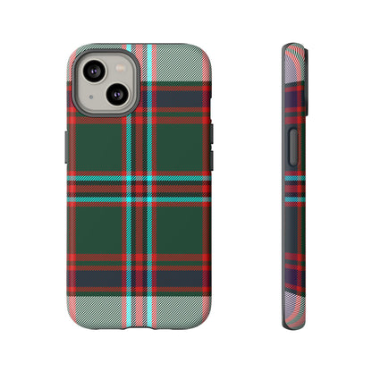 Stewart of Appin Dress Tartan iPhone Case | Dual-Layer Matte Protective Cover