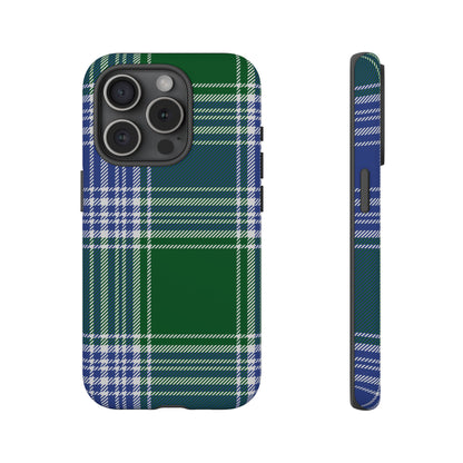 MacDonald Lord of the Isles Tartan iPhone Case | Dual-Layer Matt Protective Cover
