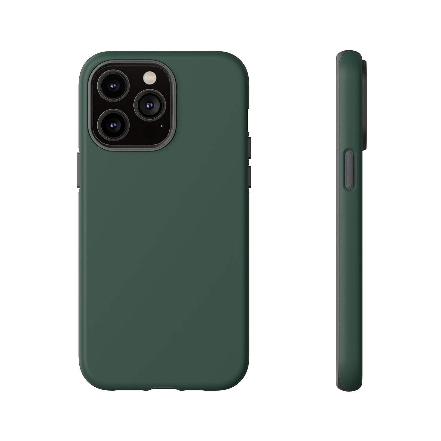 Bottle Green Deep Heritage Check iPhone Case | Luxury Protective Phone Cover