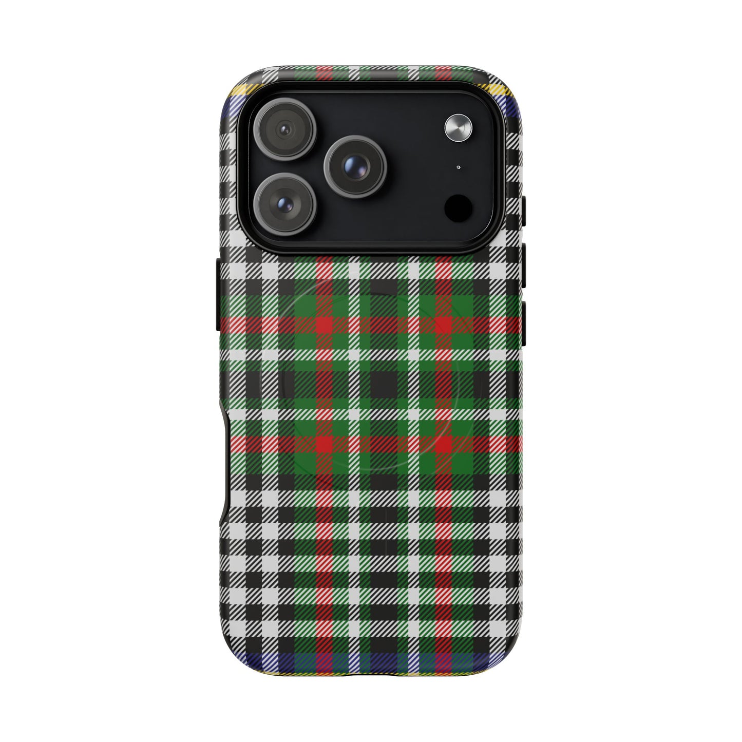 Abbotsford Check Estate Tartan MagSafe® iPhone Case | Luxury Magnetic Phone Cover