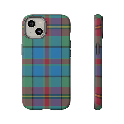 Orkney Island Heritage Tartan iPhone Case | Dual-Layer Matt Protective Cover