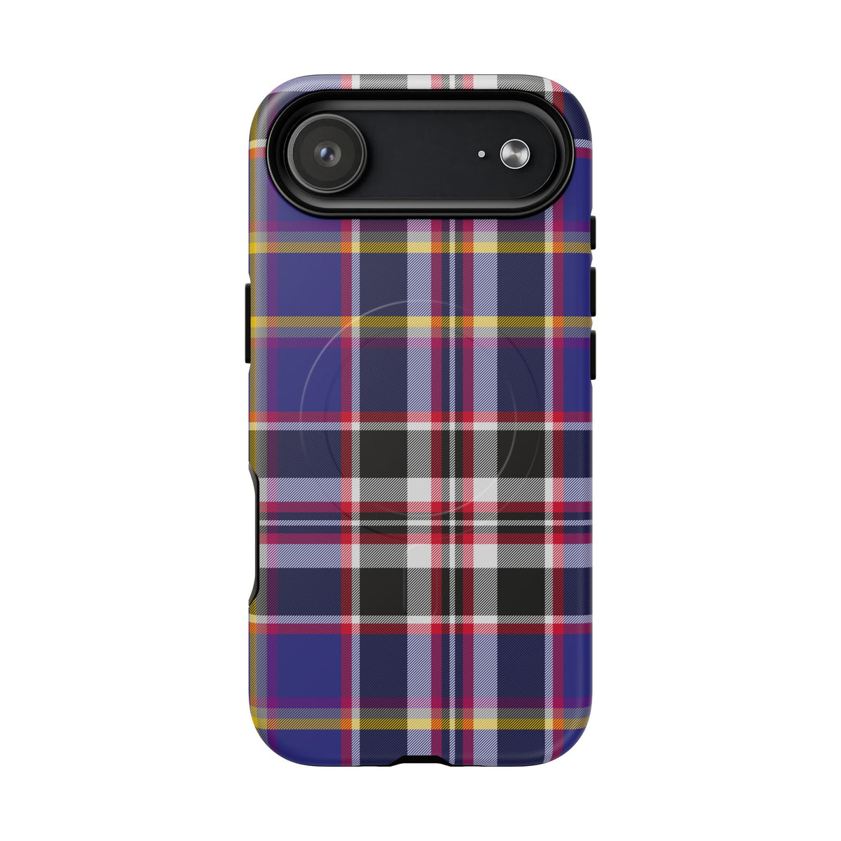 Queen Mary RMS Maritime Tartan MagSafe® iPhone Case | Dual-Layer Magnetic Protective Cover
