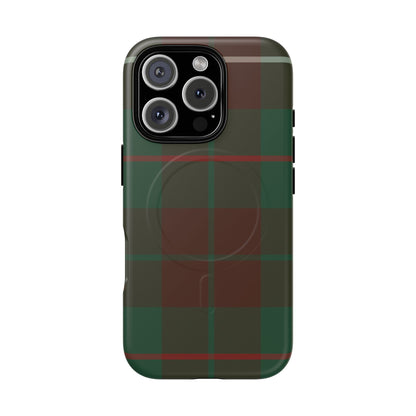 MacKinnon Hunting Traditional Tartan MagSafe® iPhone Case | Dual-Layer Magnetic Protective Cover