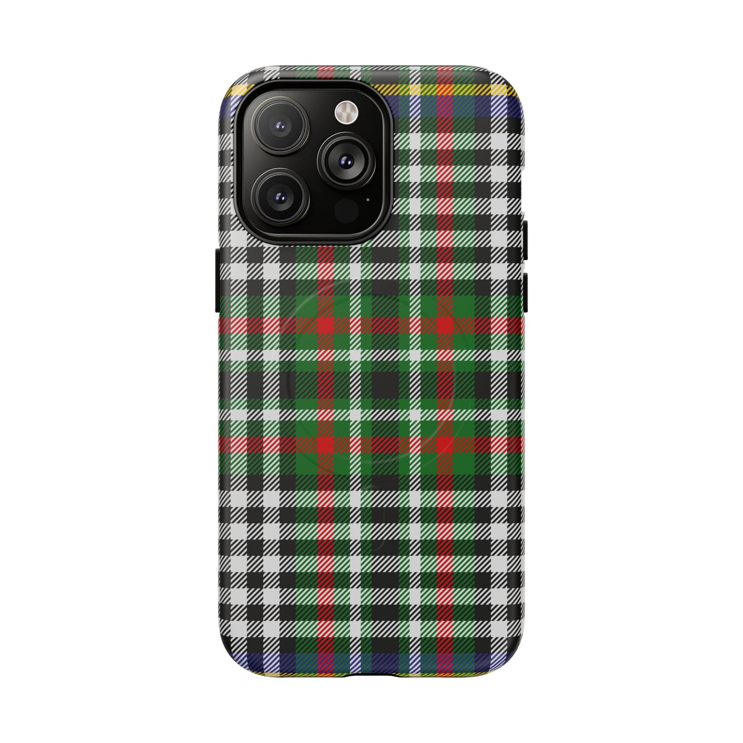 Abbotsford Check Estate Tartan MagSafe® iPhone Case | Luxury Magnetic Phone Cover