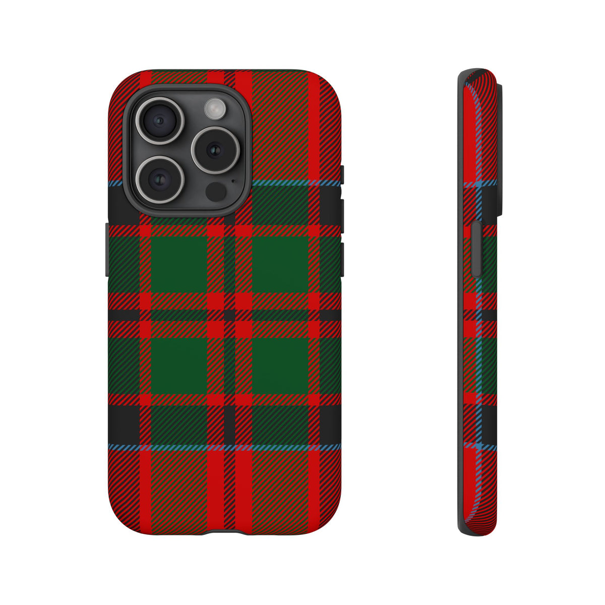 MacKillop Traditional Clan Tartan iPhone Case | Dual-Layer Matte Protective Cover
