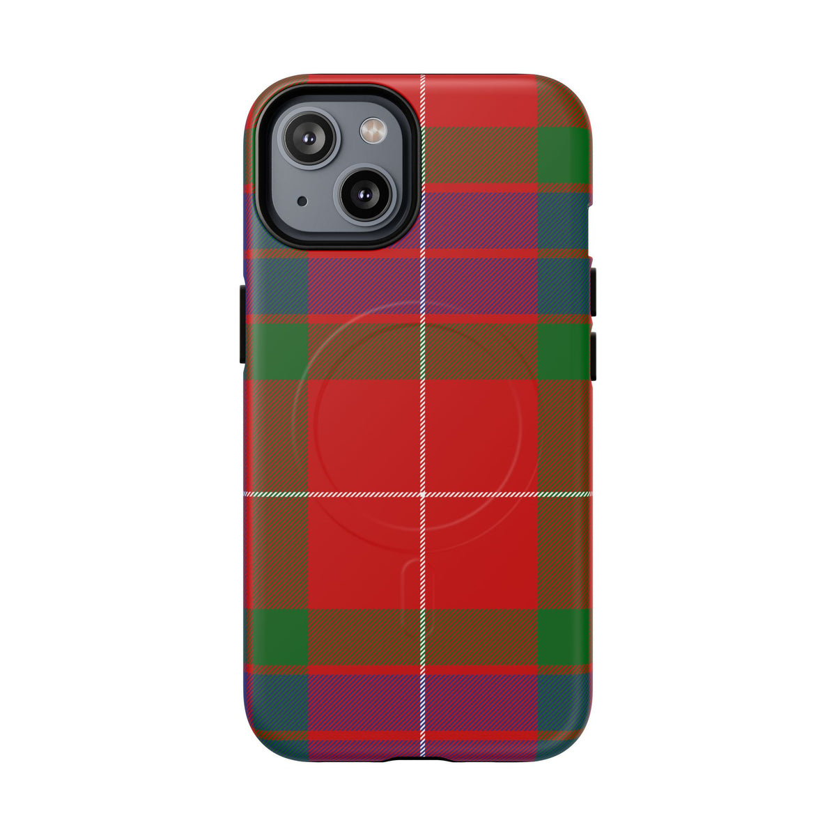 Fraser Clan Traditional Tartan MagSafe® iPhone Case | Dual-Layer Magnetic Protective Cover