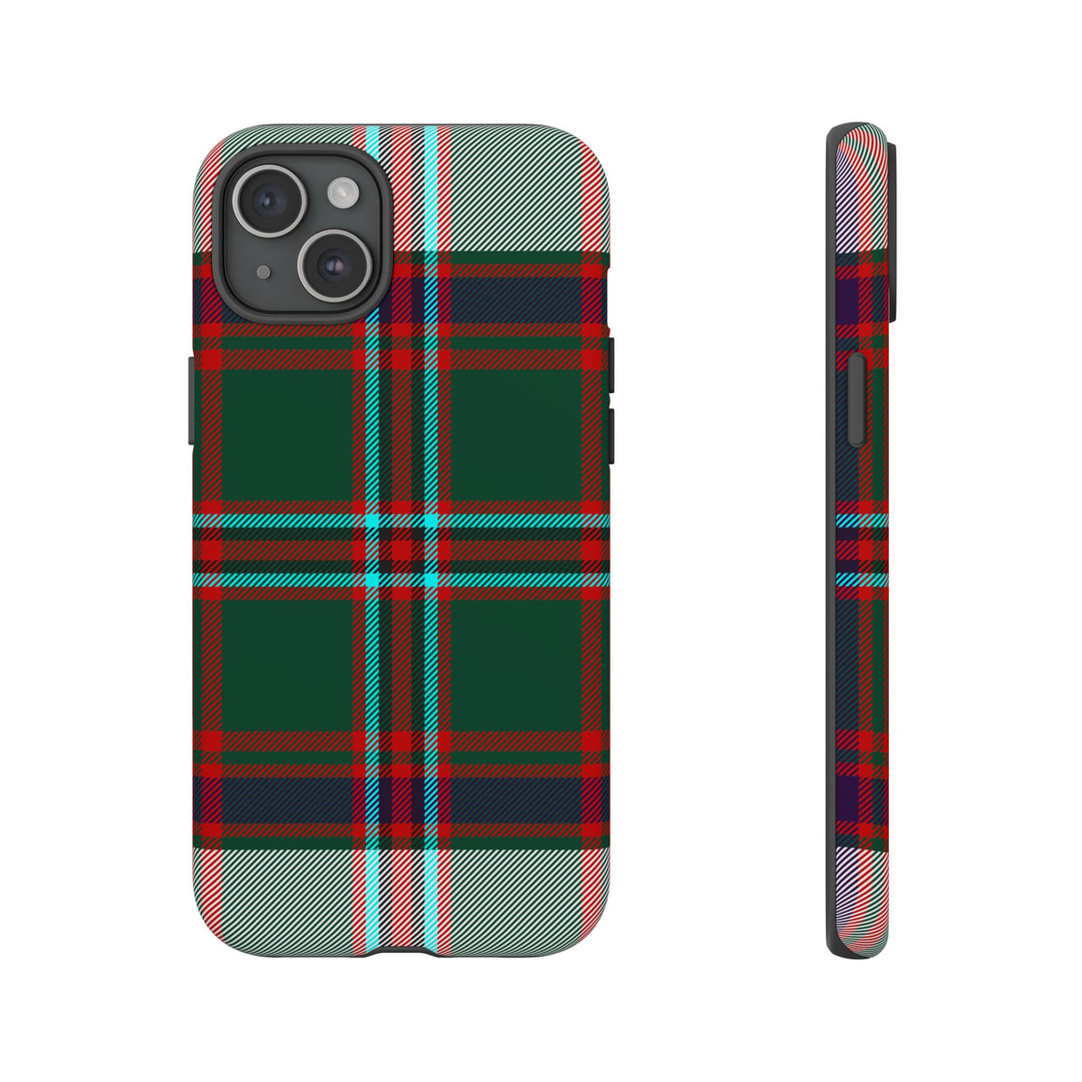 Stewart of Appin Dress Tartan iPhone Case | Dual-Layer Matte Protective Cover