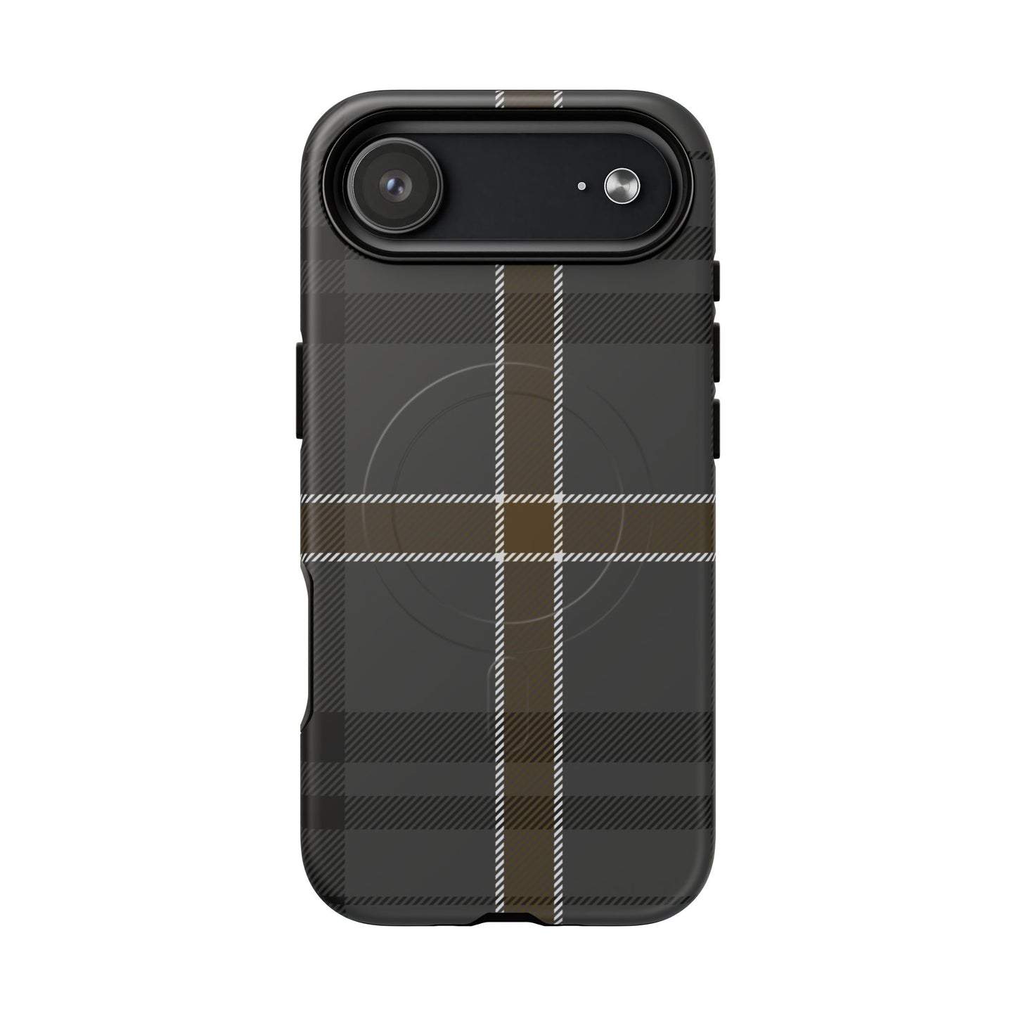 Bute Heather Weathered Tartan MagSafe® iPhone Case | Luxury Magnetic Phone Cover