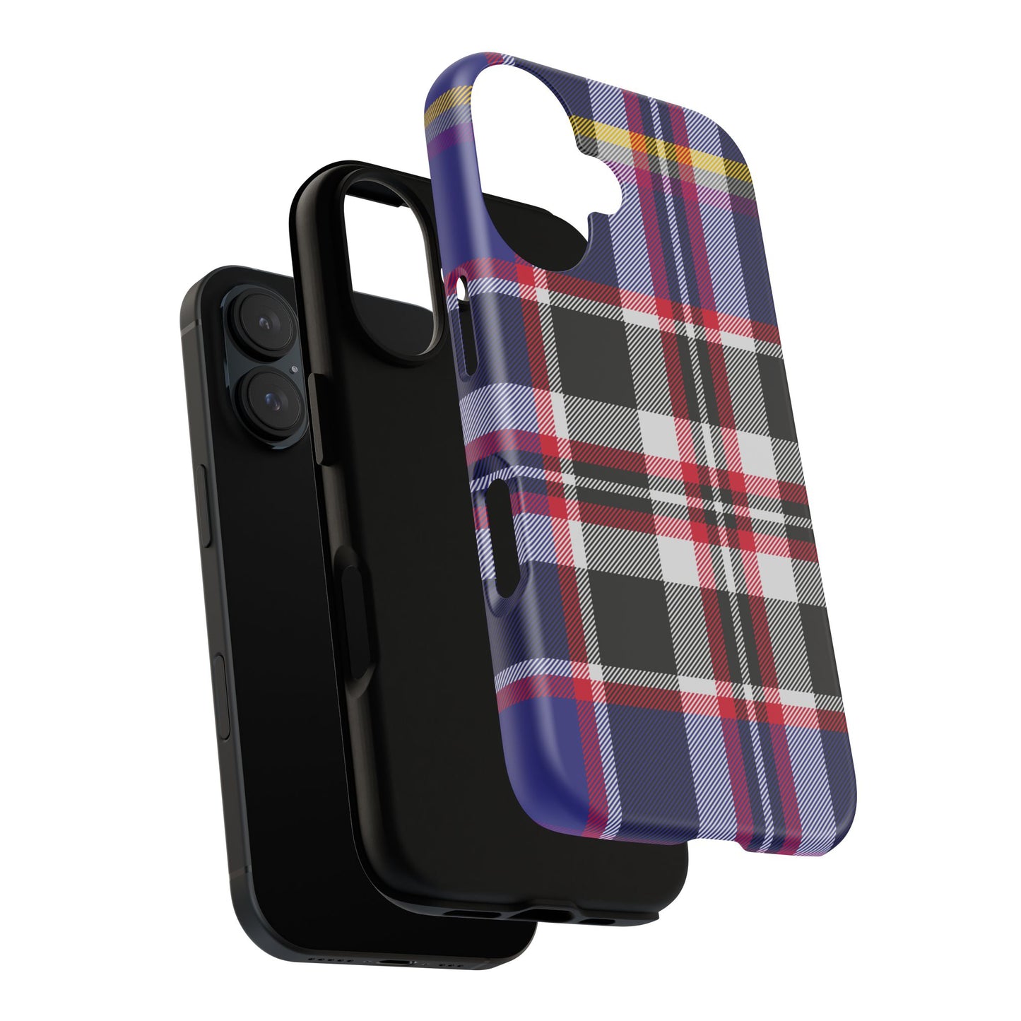 Queen Mary RMS Maritime Tartan iPhone Case | Luxury Protective Phone Cover