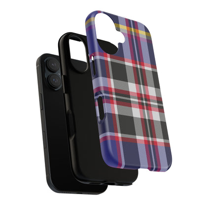 Queen Mary RMS Maritime Tartan iPhone Case | Luxury Protective Phone Cover