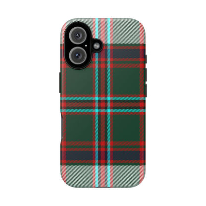 Stewart of Appin Dress Tartan iPhone Case | Dual-Layer Matte Protective Cover