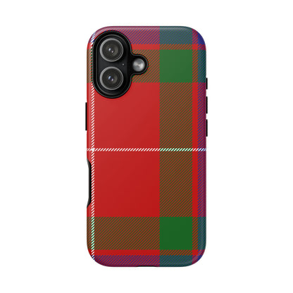 Fraser Clan Traditional Tartan iPhone Case | Luxury Protective Phone Cover