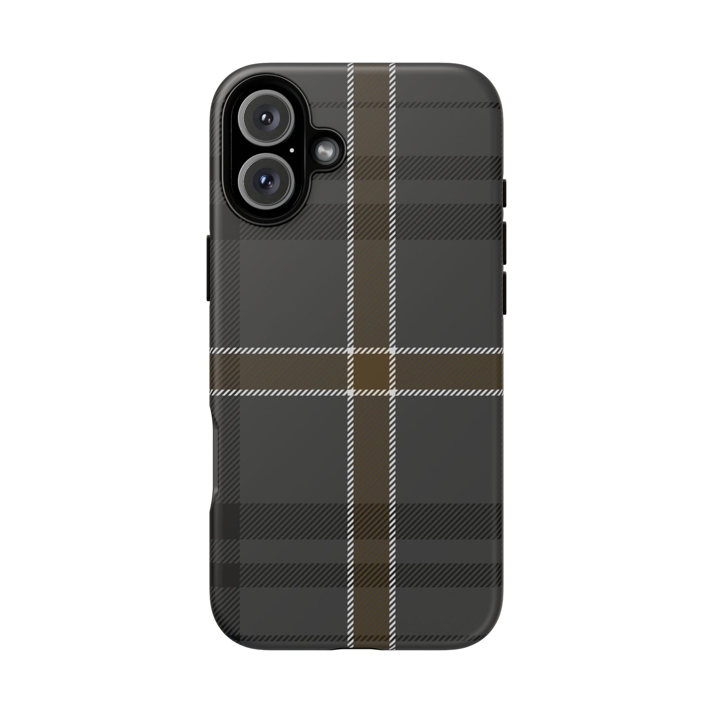 Bute Heather Weathered Tartan iPhone Case | Luxury Protective Phone Cover