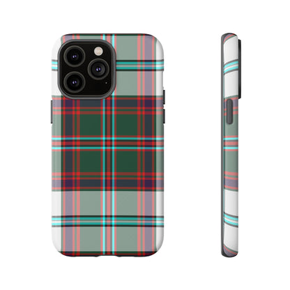 Stewart of Appin Dress Tartan iPhone Case | Dual-Layer Matt Protective Cover