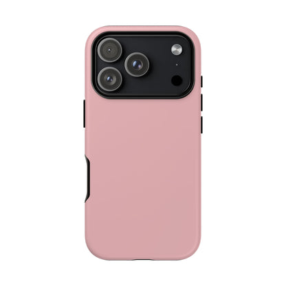 Blush Pink Elegant Heritage Check iPhone Case | Luxury Protective Phone Cover