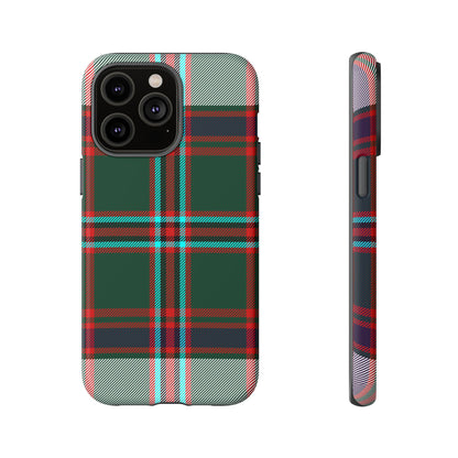 Stewart of Appin Dress Tartan iPhone Case | Dual-Layer Matte Protective Cover