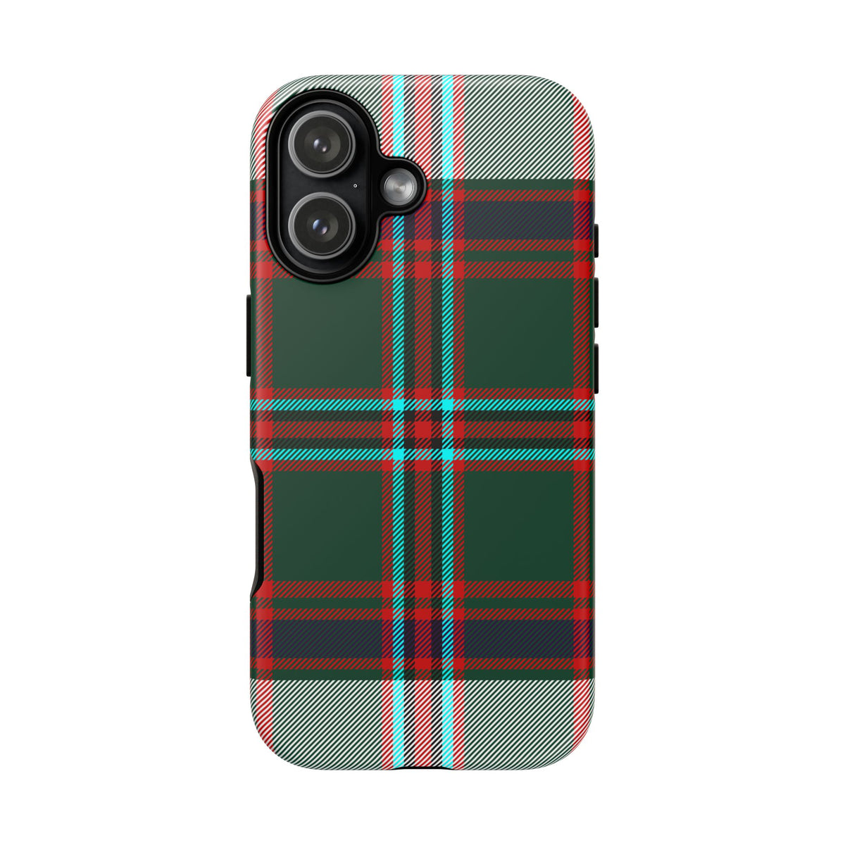 Stewart of Appin Dress Tartan iPhone Case | Dual-Layer Matte Protective Cover