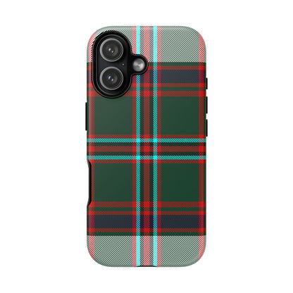 Stewart of Appin Dress Tartan iPhone Case | Dual-Layer Matte Protective Cover