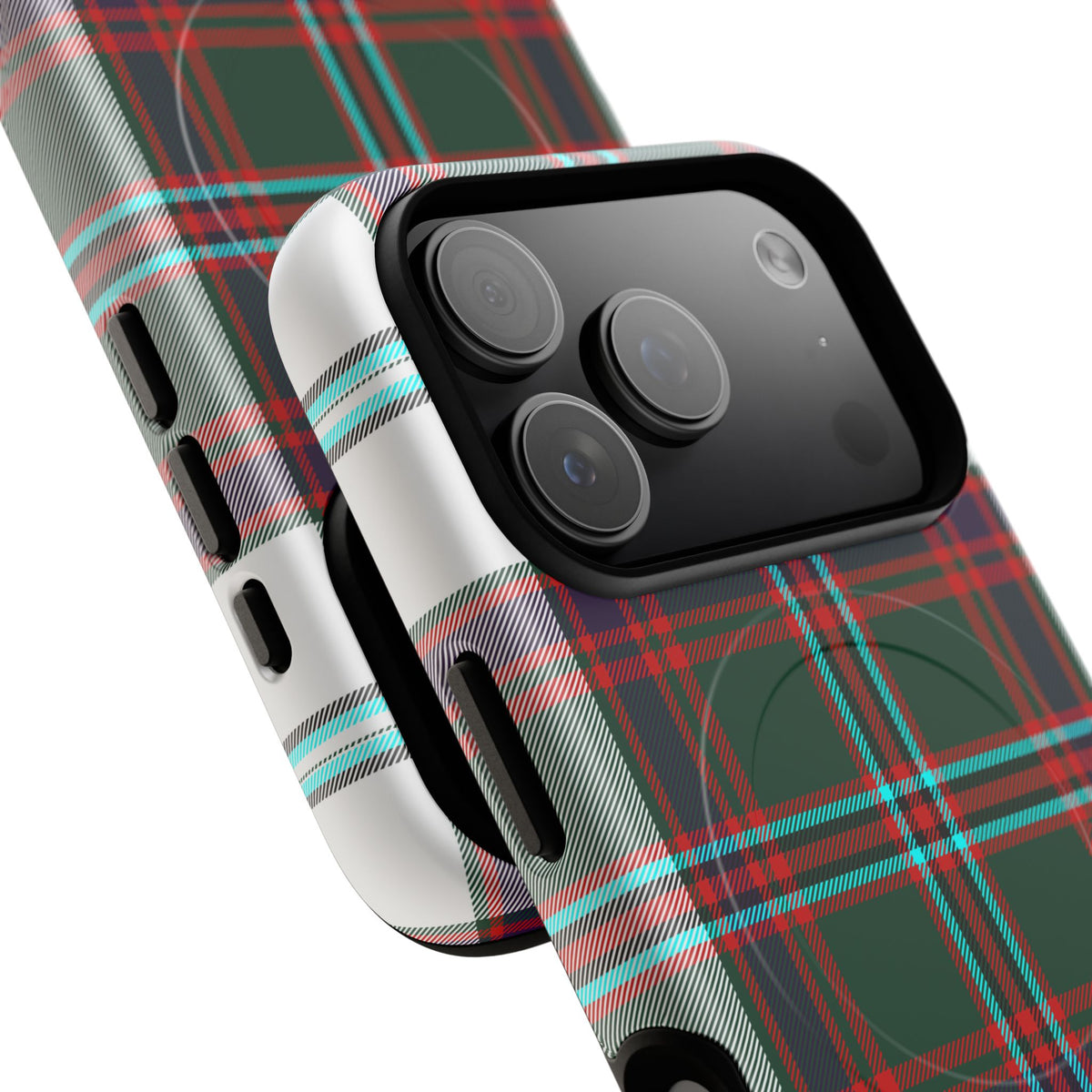 Stewart of Appin Dress Tartan MagSafe® iPhone Case | Dual-Layer Magnetic Protective Cover