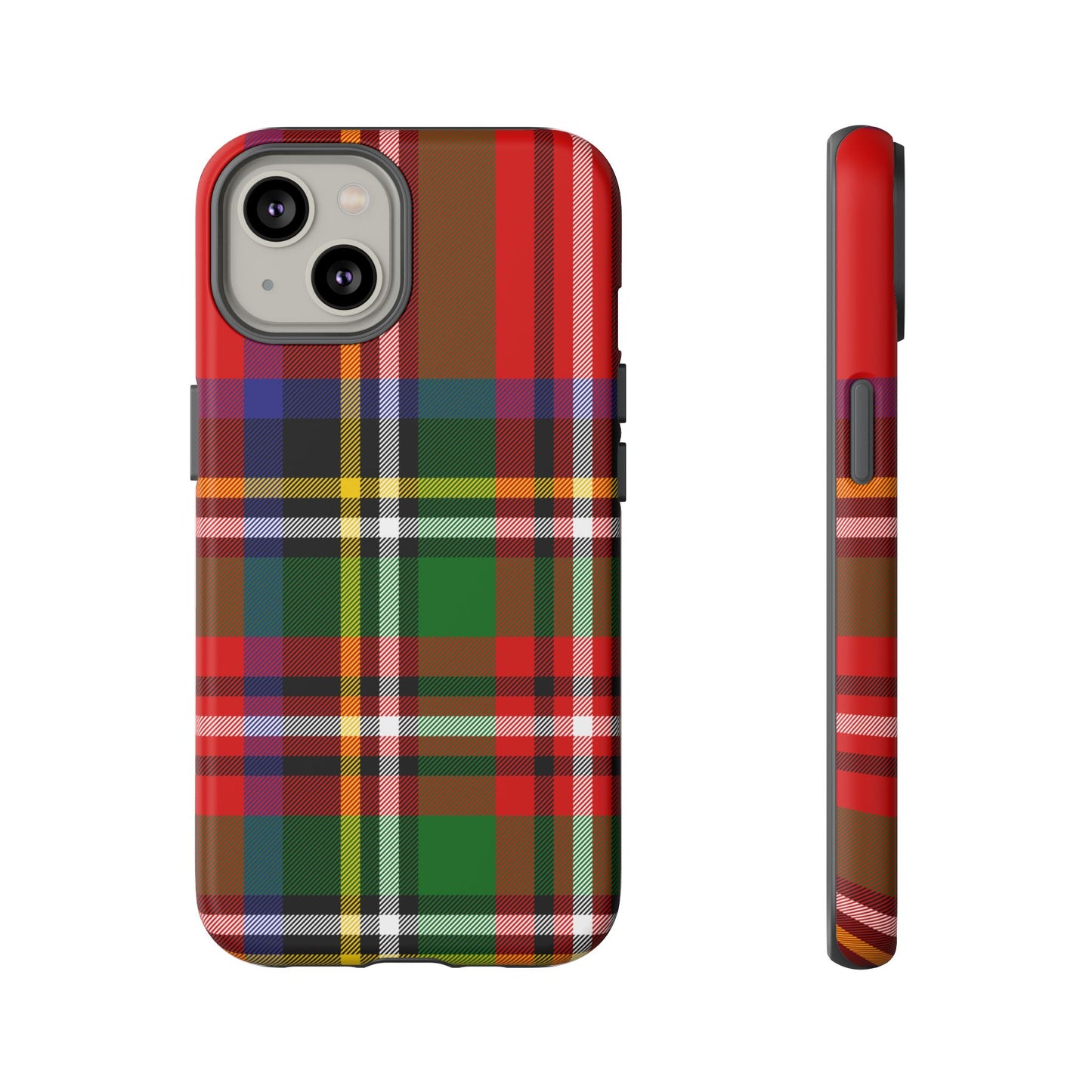 Royal Stewart Heritage Tartan iPhone Case | Luxury Protective Phone Cover