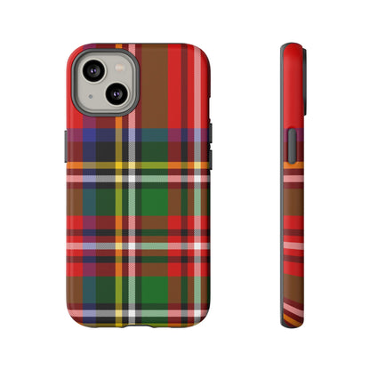 Royal Stewart Heritage Tartan iPhone Case | Luxury Protective Phone Cover