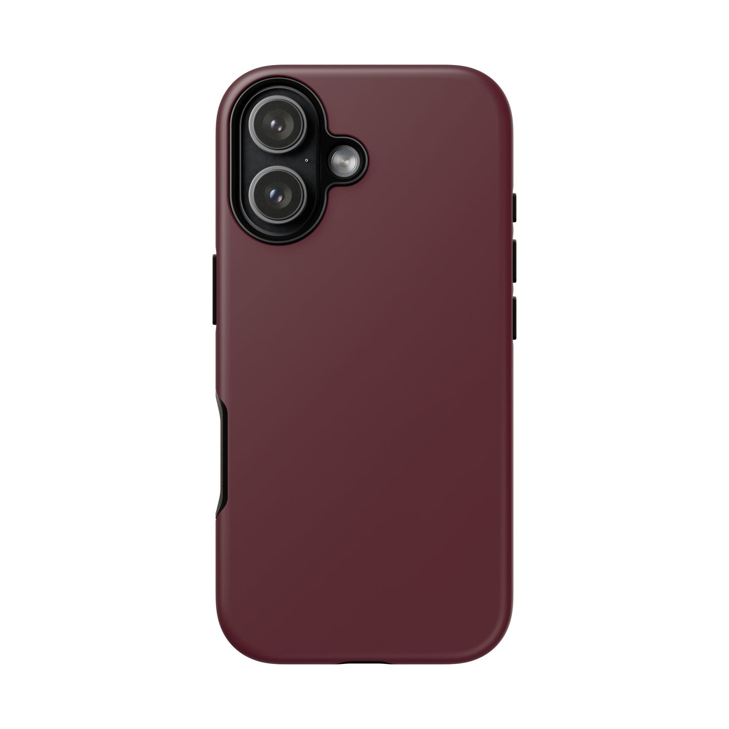 Oxblood Deep Heritage Check iPhone Case | Luxury Protective Phone Cover