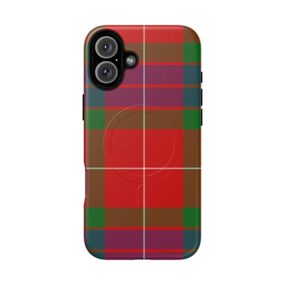 Fraser Clan Traditional Tartan MagSafe® iPhone Case | Dual-Layer Magnetic Protective Cover
