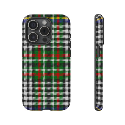 Abbotsford Check Estate Tartan iPhone Case | Luxury Protective Phone Cover