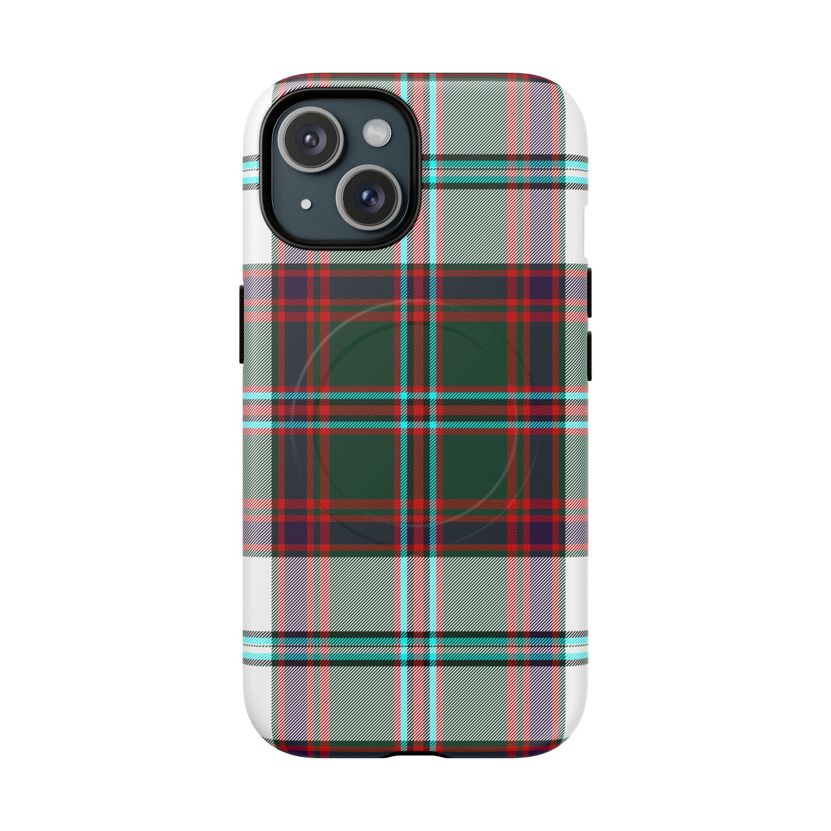 Stewart of Appin Dress Tartan MagSafe® iPhone Case | Dual-Layer Magnetic Protective Cover