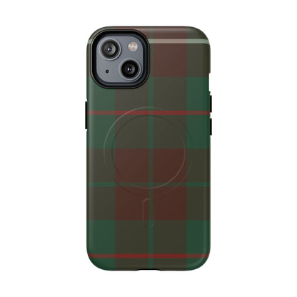 MacKinnon Hunting Traditional Tartan MagSafe® iPhone Case | Dual-Layer Magnetic Protective Cover