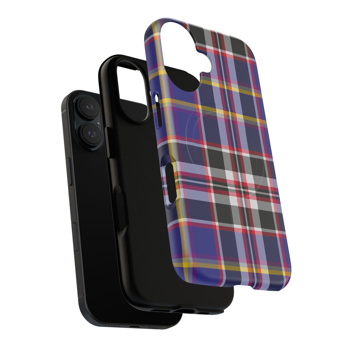 Queen Mary RMS Maritime Tartan MagSafe® iPhone Case | Dual-Layer Magnetic Protective Cover