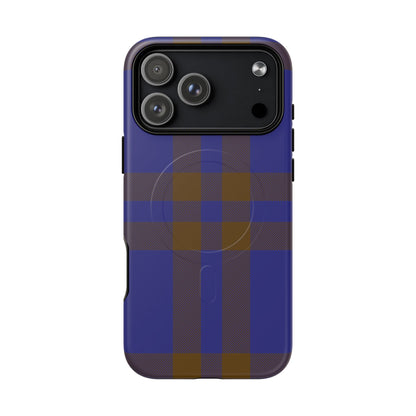 Elliot Traditional Tartan MagSafe® iPhone Case | Dual-Layer Magnetic Protective Cover