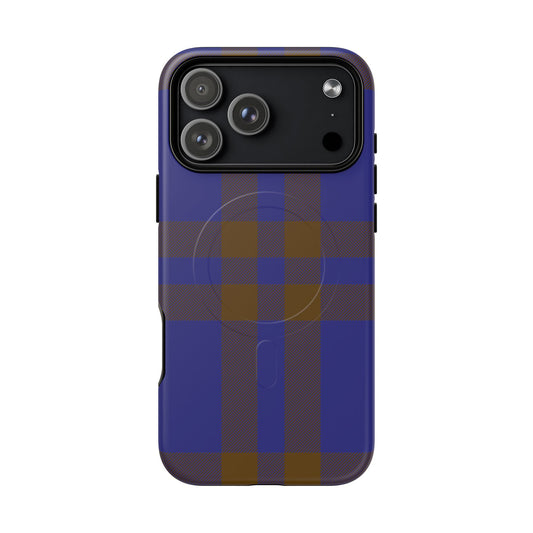 Elliot Traditional Tartan MagSafe® iPhone Case | Dual-Layer Magnetic Protective Cover